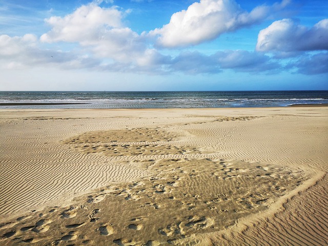 Beach in North Sea